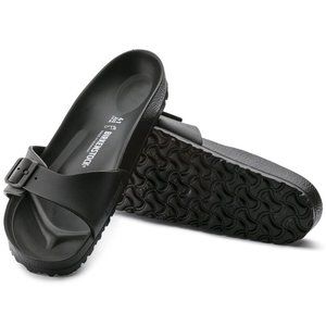 used Birkenstock Sandals Black Madrid Eva Slides